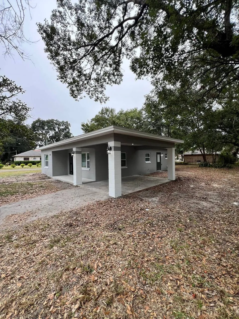 Updated Carport Area